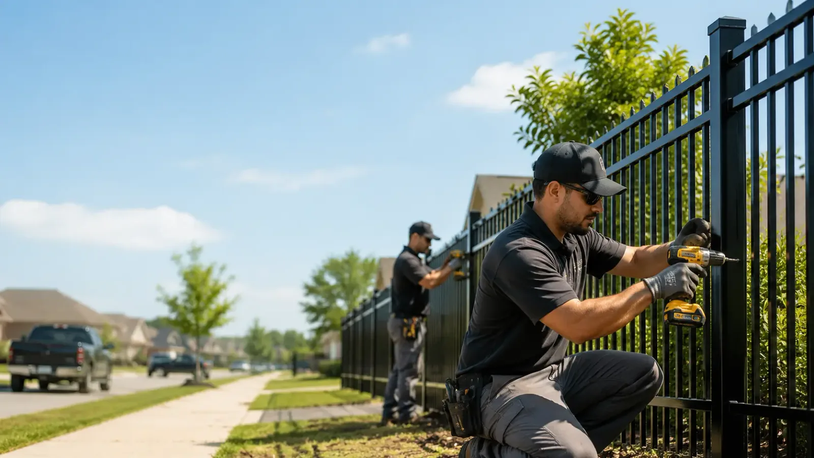 Metal Fence Installation in Larose, LA